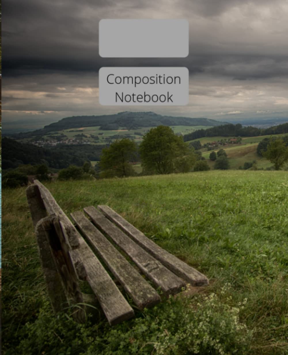 Composition Notebook: Wide ruled with Margin | 100 pages | 7.5x9.25in | 19.05x23.5cm | Blank Notebook for Teens and Adults