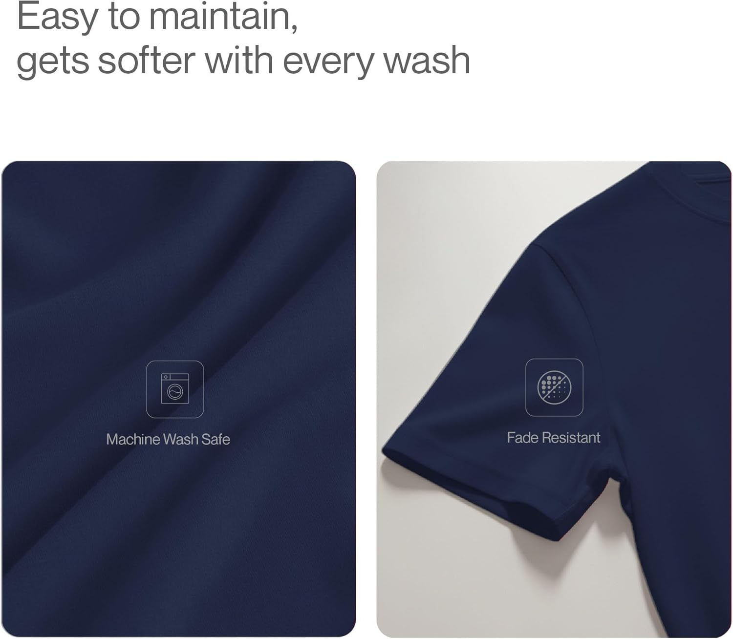 Mens T-Shirts - Premium 100% Cotton Crew Neck Tee, Classic Tee -Short Sleeve, Ultra-Soft, Breathable, Everyday Essential - Image 3