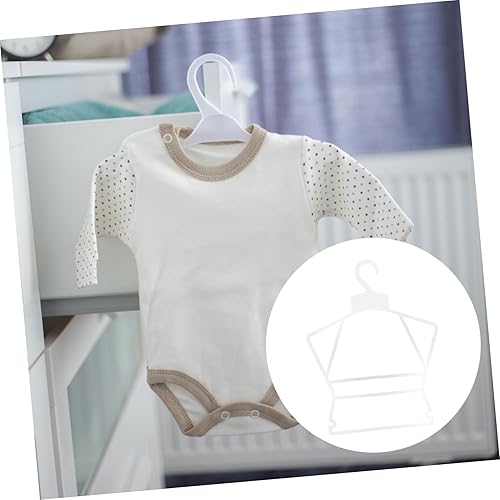 Miniatura 4 de CAXUSD Percha de traje para niños, perchas de plástico para bebé, perchas para niños, perchas para recién nacidos, colgador de ropa, soporte para
