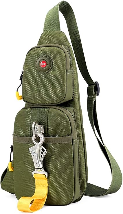 GJP Pecheras Táctica Multi-función Bolso del Pecho - SODIAL(R) Bolso Mochila  de Pecho del Hombro de la Lona de Viaje Deporte Ocio para Hombre (Verde)  #1113 : Amazon.com.mx: Ropa, Zapatos y Accesorios