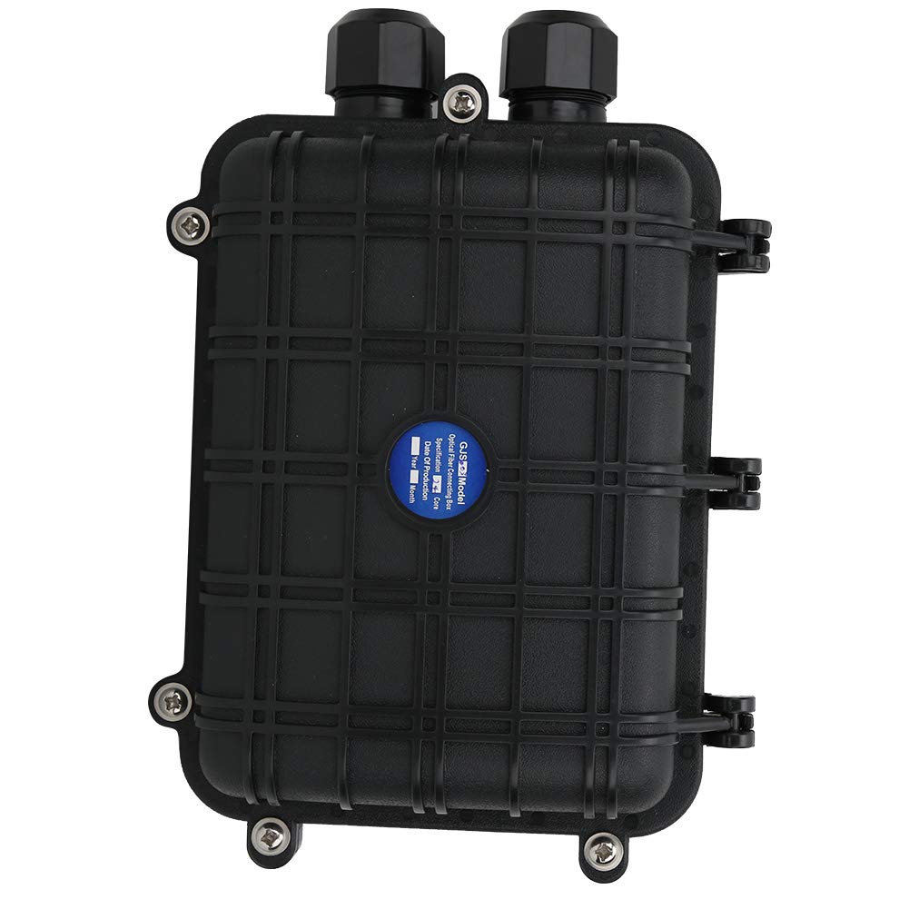 Caja de Empalme de Fibra Óptica Horizontal Impermeable IP68 para Exteriores 24 Núcleos