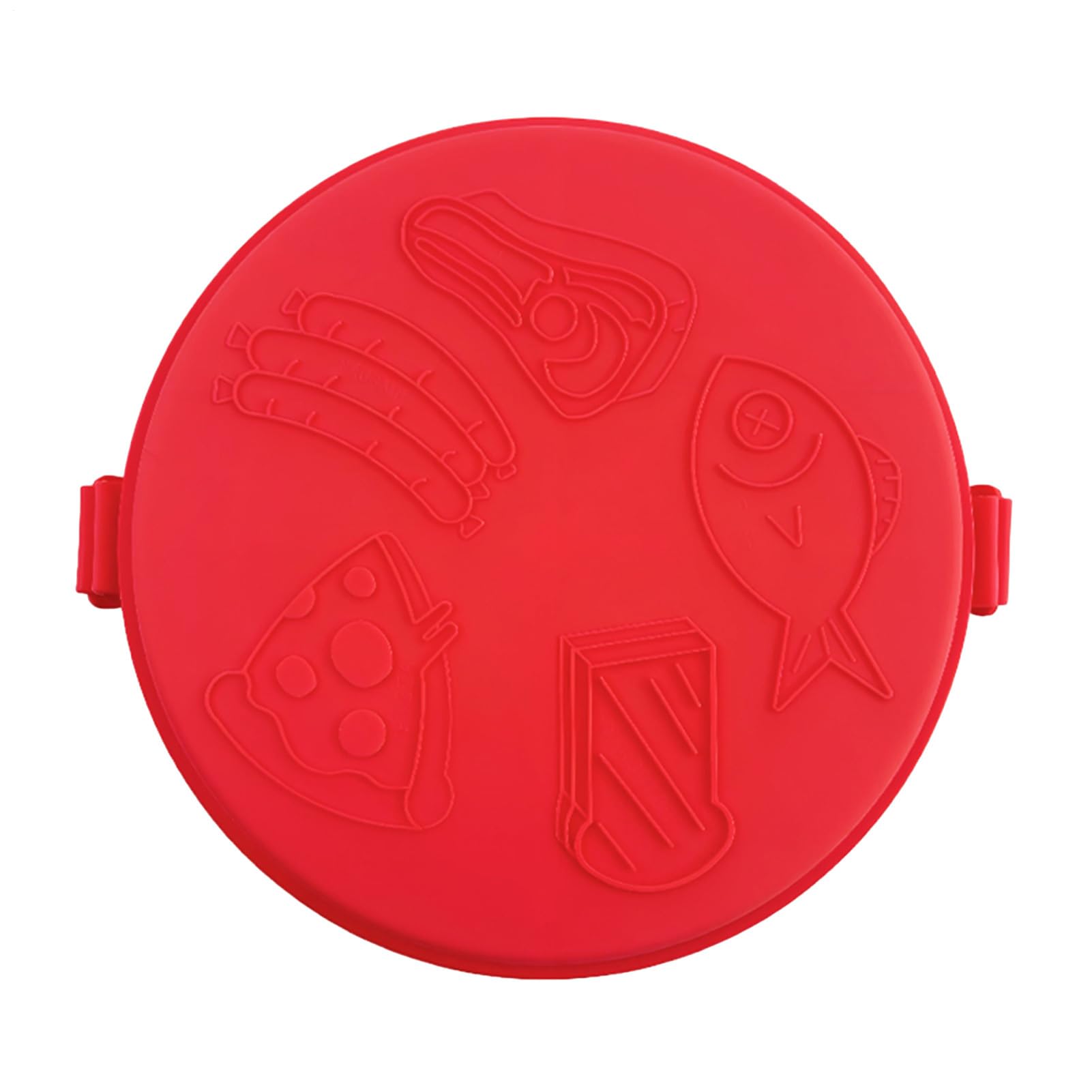 Bandeja para hornear sándwiches en microondas Plancha de calentamiento | Hacedor de Sándwich Grillé para Microondas Para cocina, escuela, residencia, pizza, panqueques, desayuno