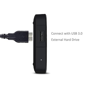 QCEs USB 3.0 Kablo, USB 3.0 A Fiş Mikro B Sabit Disk Kablosu USB 3.0 WD My Passport ve Elements için Taşınabilir Harici Sabit Disk, Samsung Galaxy S5, Note 3