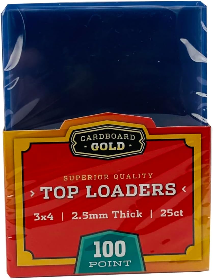 Thick Card Topload Holder - 2.5mm - 100pt - 25ct