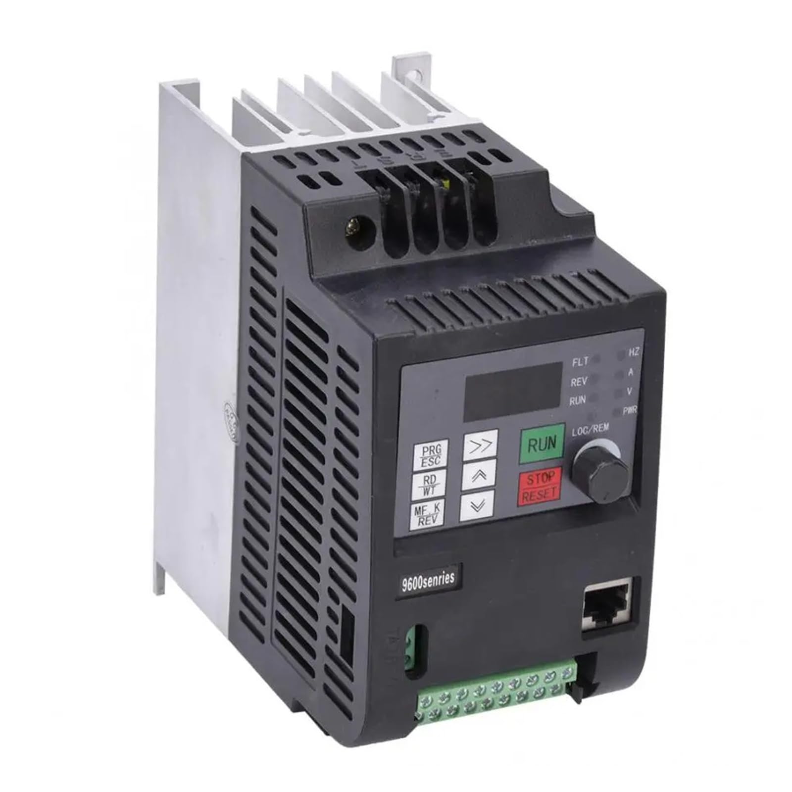 Inversor de frecuencia variable con bomba solar, VFD, 1,5 kW-7,5 kW, 220 V/380 V CA, con MPPT a motor trifásico de 220 V/380 V Protección múltiple(380V,2.2kw)