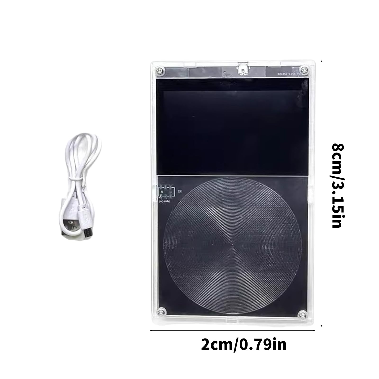 Resonanzgenerator 0.01-99999Hz Einstellbare Touch Display Niederfrequenz Impulse Generator Resonator