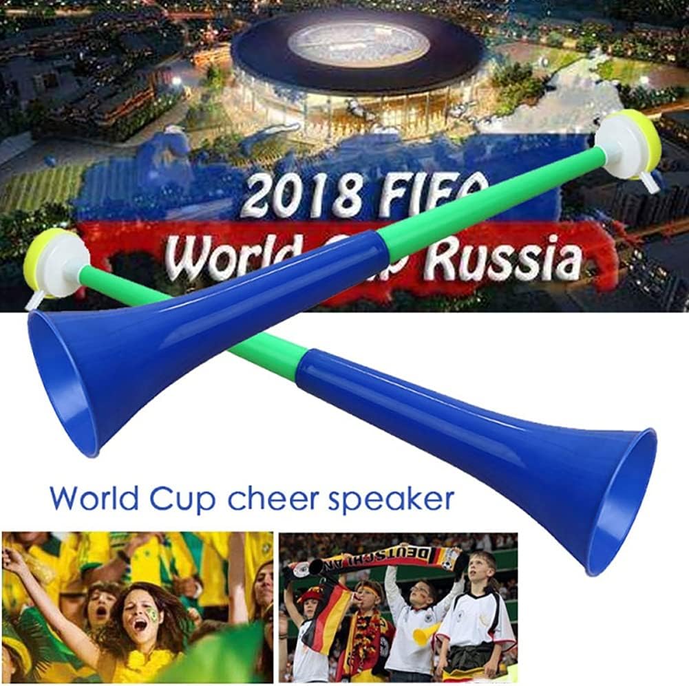 Horn Noise Maker Mini Megaphone Adjustable Plastic Football Stadium Cheer Fan Trumpet Random Color 5pcs : Sports & Outdoors