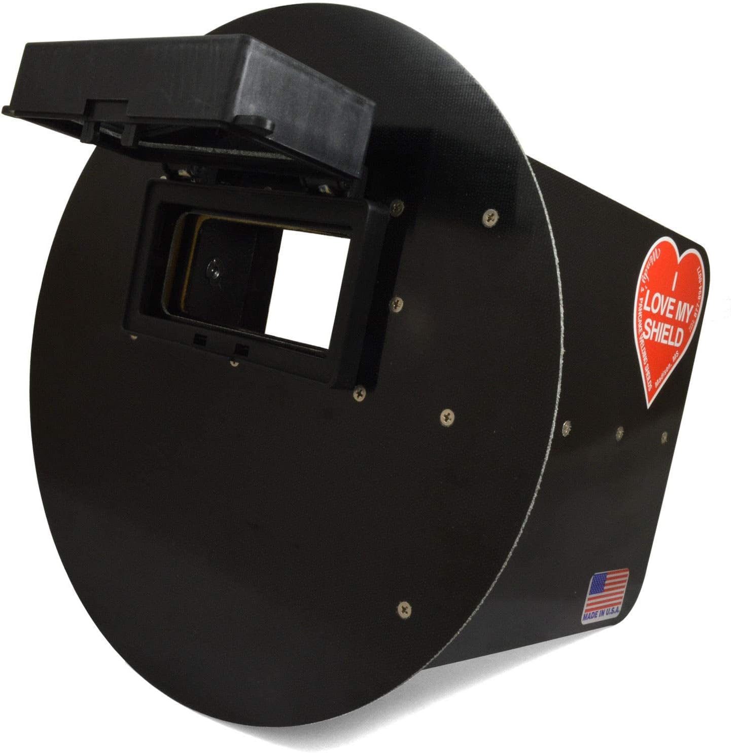 Wendy's Pancake Welding Hood Helmet w/Strap Right Handed Black FLIP UP le Amazon.ca Tools