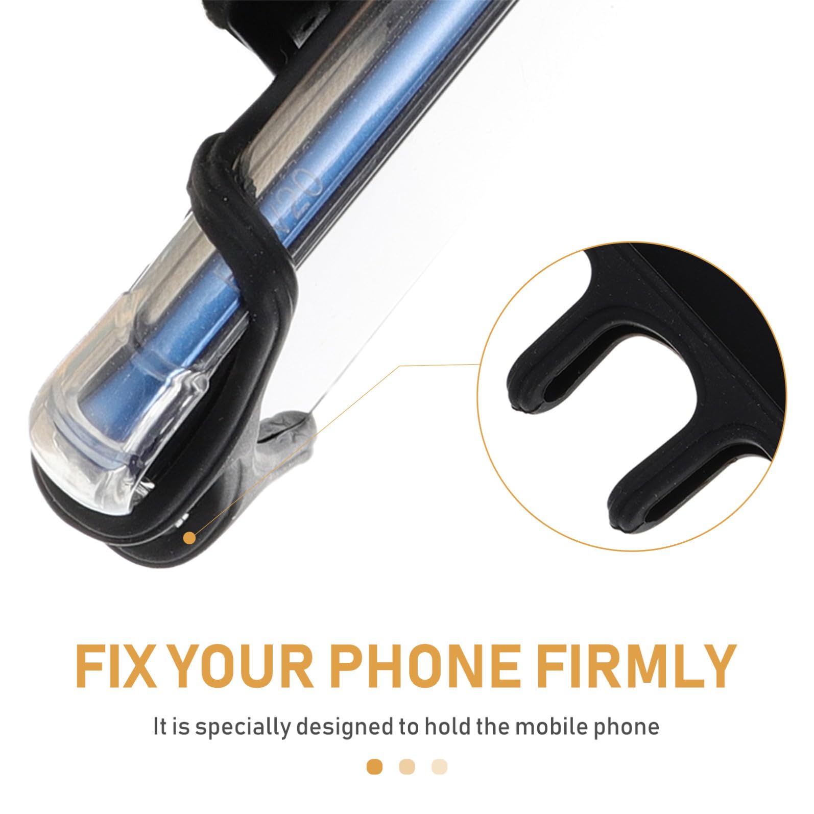 16 Piezas Brazalete Deportivo para Teléfono Móvil Soporte de Silicona para Correr y Actividades al Aire y Práctico Compatible con Smartphones