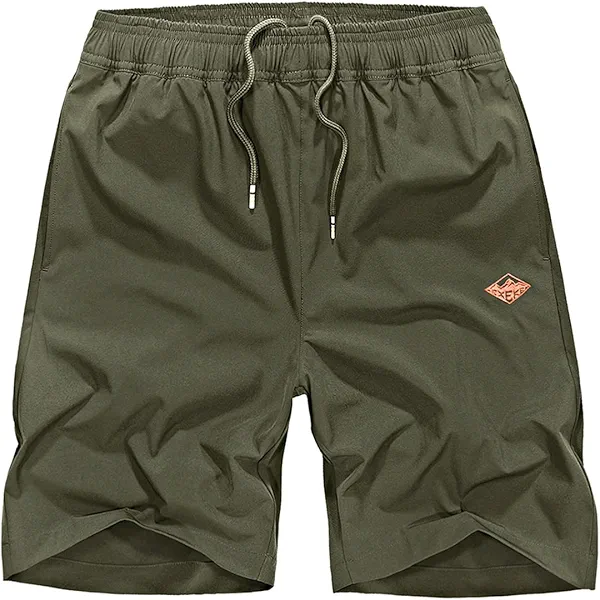 EXEKE Men's Athletic Shorts Quick Dry Running Shorts Lightweight Gym Workout Shorts with Pockets