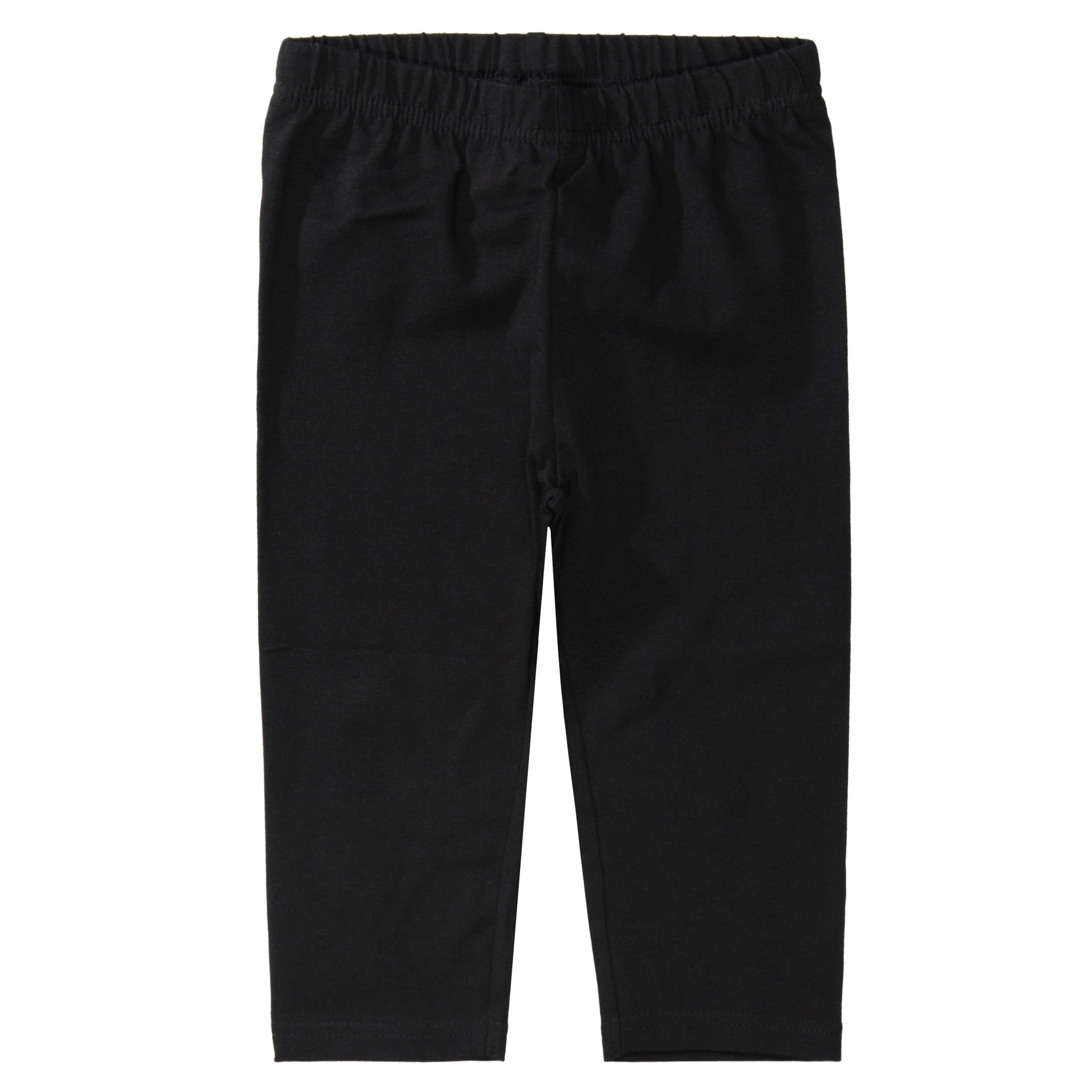 Staccato Capri Leggings Mädchen - 3/4 Hose, bequem, elastisch, vielseitig kombinierbar - Farben: Blau, Schwarz, Pink, Weiß, Größen: 92-176
