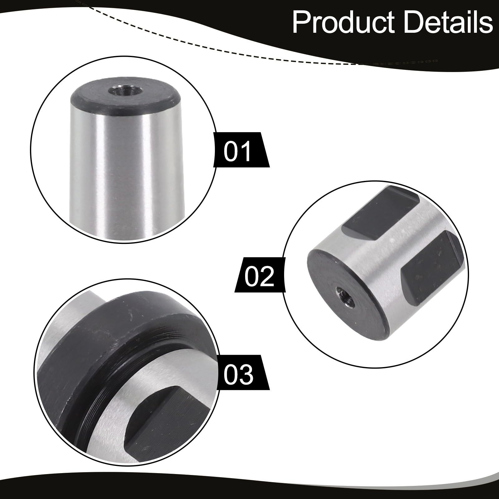 Foret magnétique – Tige conique B16 vers convertisseur de tige Weldon 3/4 (19 mm), outils d'accessoires de mandrin robuste et équipement d'atelier (B)
