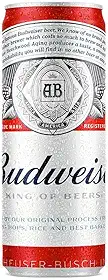 Cerveja Budweiser, American Lager, 350ml, Lata