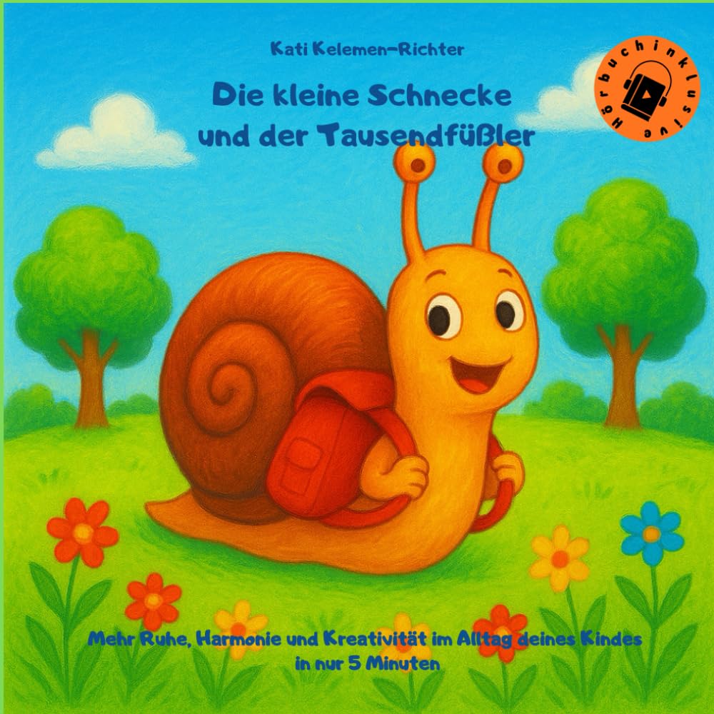 Die kleine Schnecke und der Tausendfüßler: Eine kurze Entspannungsgeschichte mit progressiver Muskelentspannung – für Kinder ab 3 Jahren. Inklusive Hörbuch (Die kleine Schnecke reist um die Welt)
