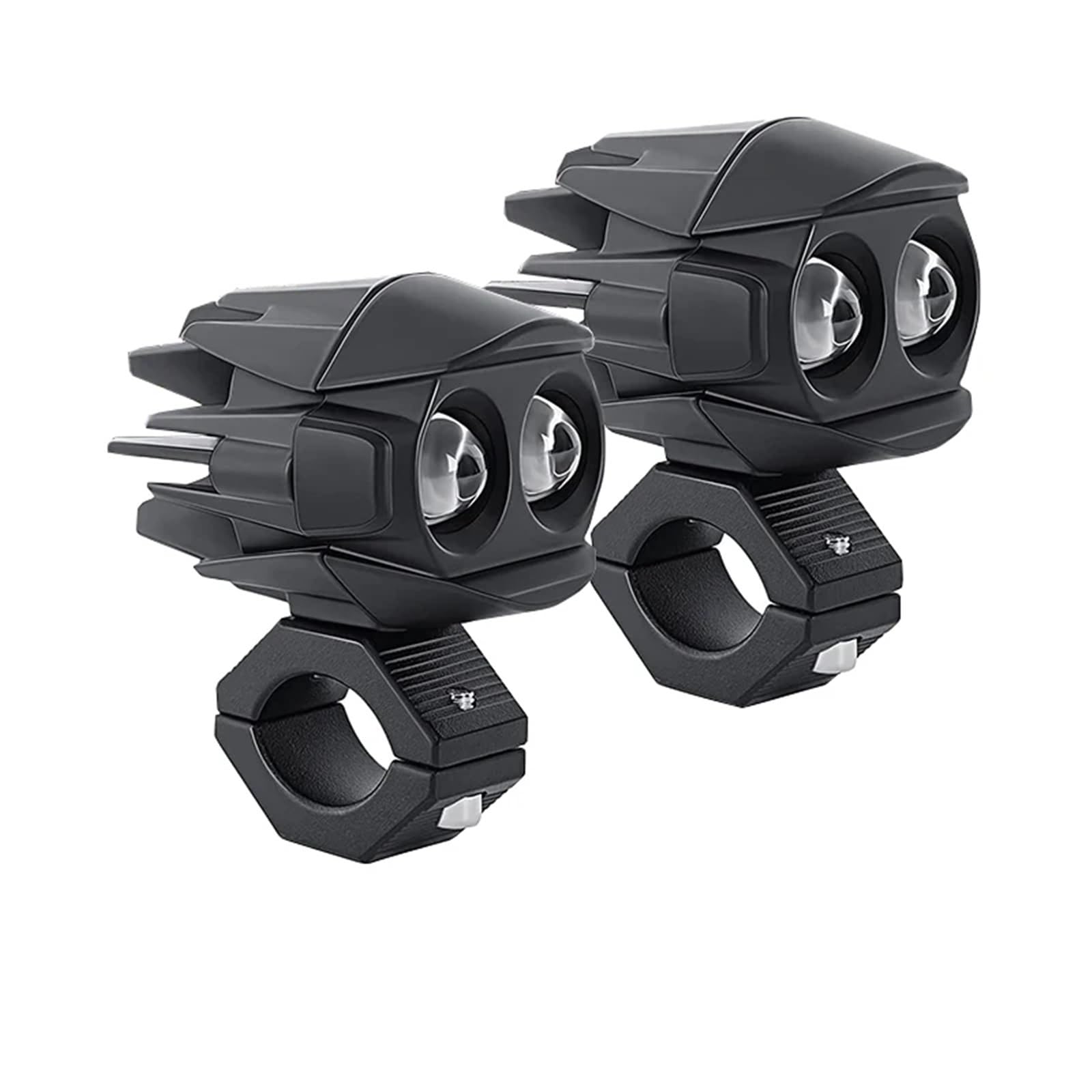Dirt Bike przednie światła Pasuje do R1200GS F800GS K1600 lampy przeciwmgielne motocyklowe światła pomocnicze LED Spot jazdy światła przeciwmgielne kierunkowskaz DRL Dziennej Dla(Moto dual lens)