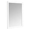 Amazon Basics Rectangular Wall Mount Mirror for Bedroom, Living Room, Entryway, 20" x 28", Standard Trim, White, Hangs Horizontally or Vertically