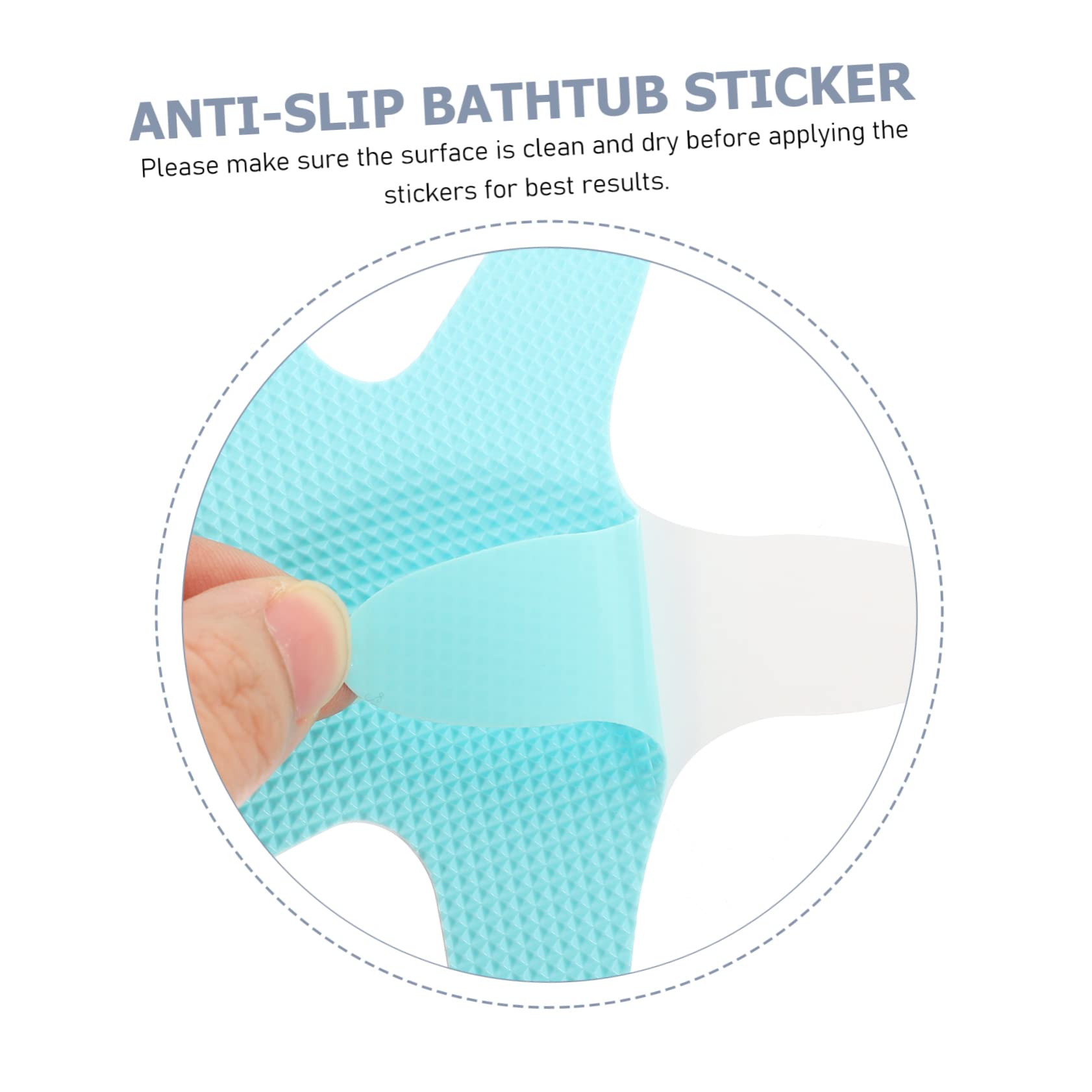 BESTYASH 1Set Non Slip Bathtub Stickers for Cartoon Skid Decals Strong Adhesive for Showers Pools and Slippery Surfaces Bathroom Safety Stickers