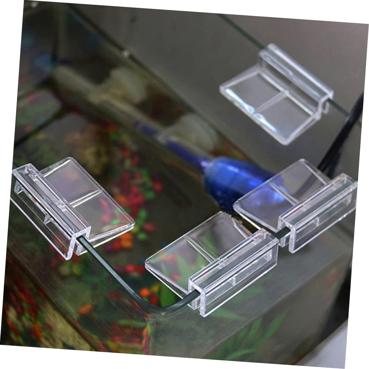 FRCOLOR 30pcs Acrylic Support Bracket for Fish Tank Covers Practical Aquarium Rack for Lid Support for Aquariums