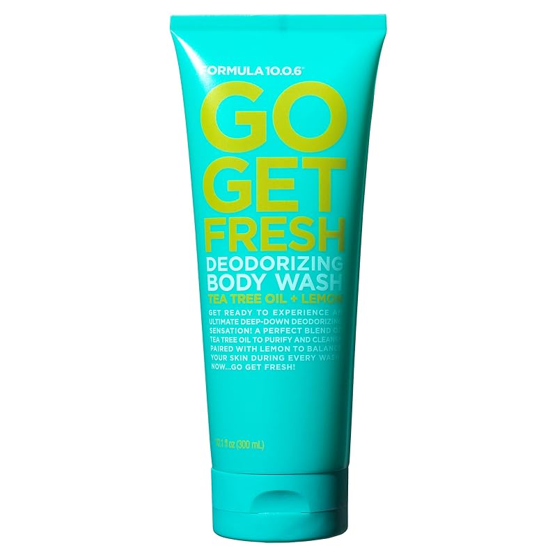 Sabonete líquido corporal FORMULA 10.0.6 Go Get Fresh com fragrância cítrica, 300 mL