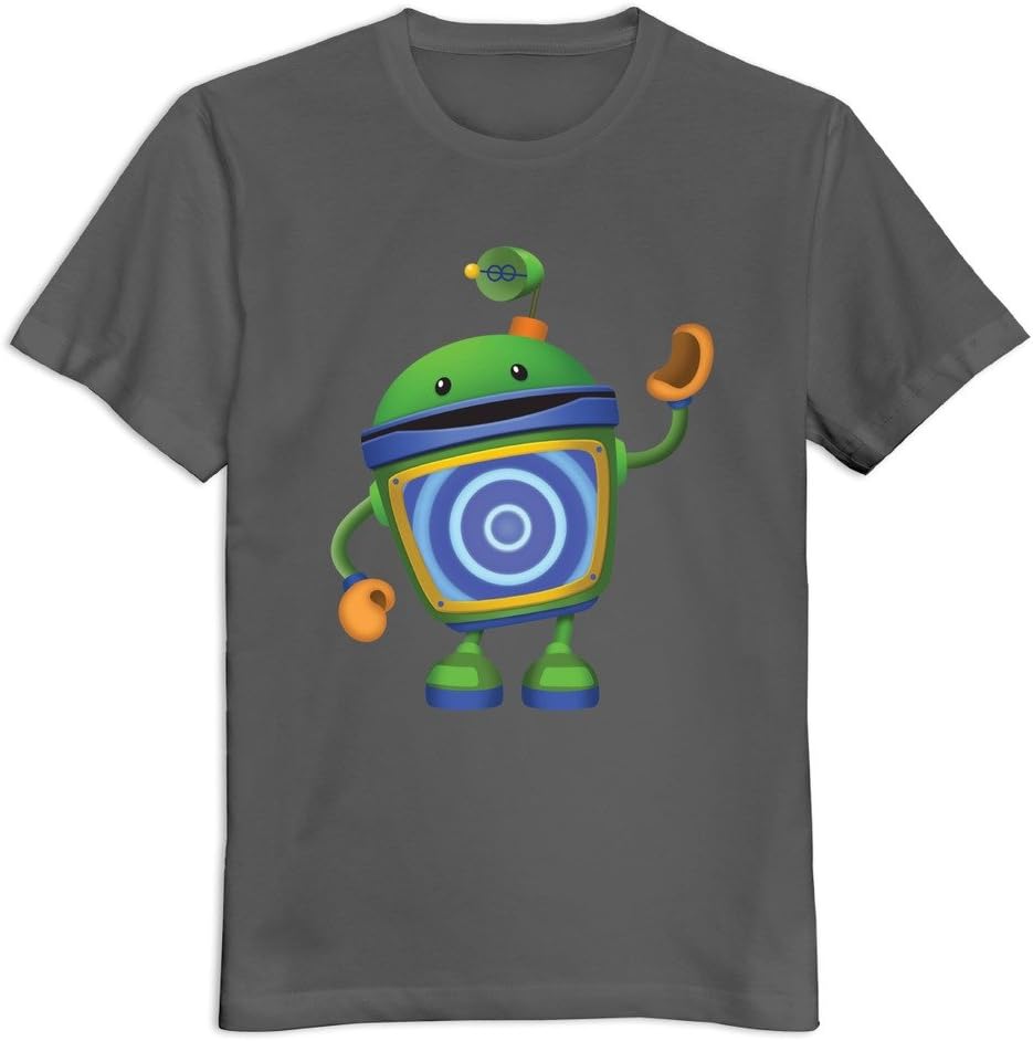 Bot Team Umizoomi Mens T-Shirt Custom Funny US Size L Color DeepHeather