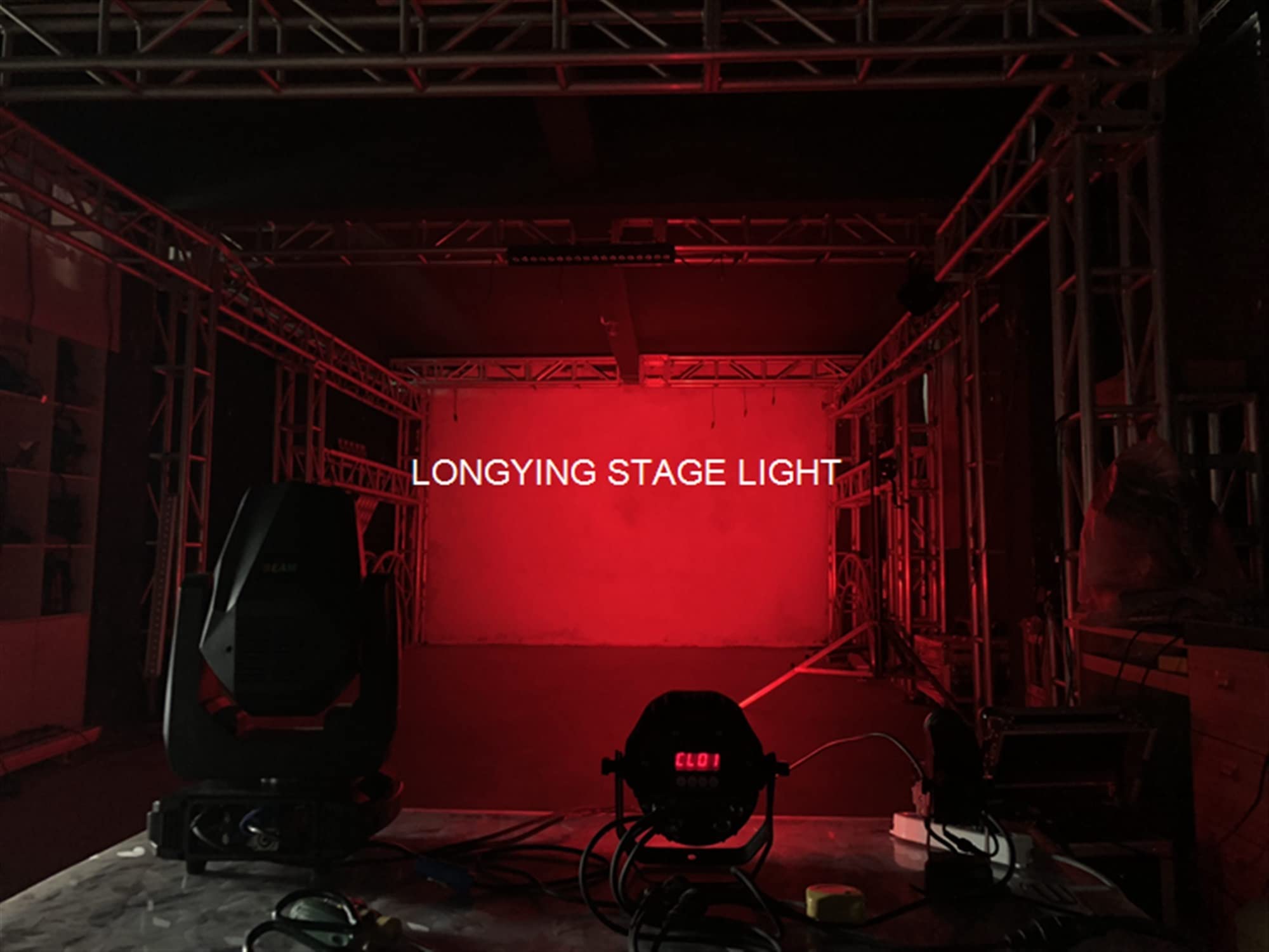 DJ-Licht für Partys, Outdoor Waterproof 4x18W 6in1 Tianxin Lamp Led Par Light IP65 Stage Light Led Par 64 Wedding Show Light(US plug)