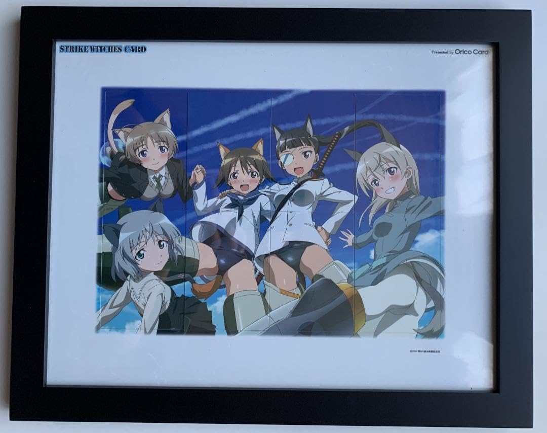 ウィッチーズ オリコカードパネル 原画 第501統合戦闘航空団「ストライクウィッチーズ」がグッズと