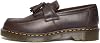 Dr. Martens Unisex Adrian Loafer – Parte superior de cuero – Detalle de flecos kiltie – Plantilla y suela acolchadas, marrón oscuro, talla UK 8 (US hombre 9, US mujer 10) Mediano 7