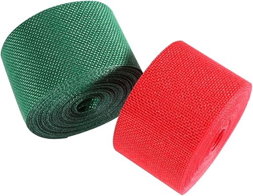 Miniatura 6 de ABOOFAN 3sets 32.8 ft Navidad cinta linenette embalaje embalaje embalaje bricolaje manualidades 5 estilos 2rolls*3