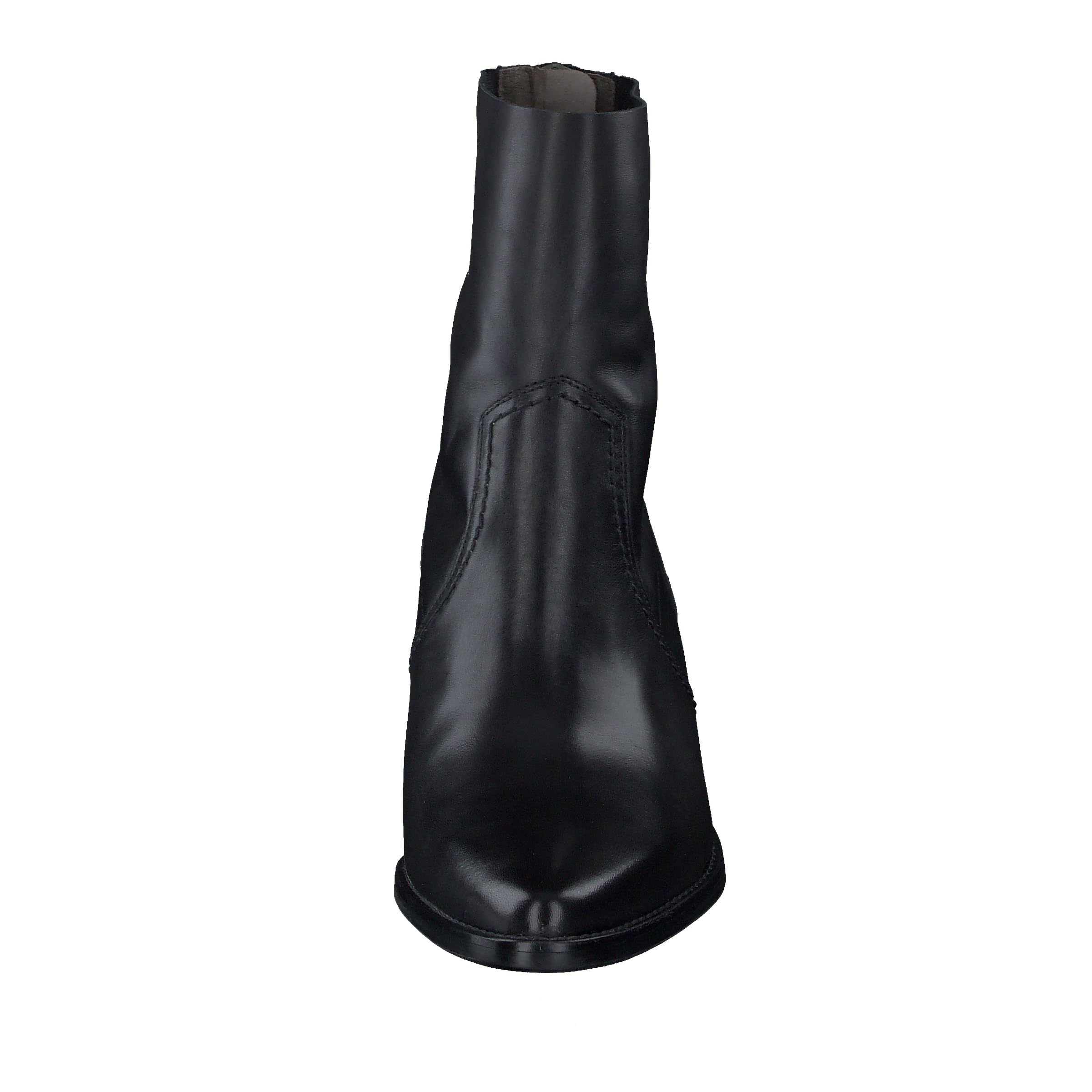 Paul Green Damen Ballerinas mit Absatz 8075-000 Weite XX-Schmal Reißverschluss