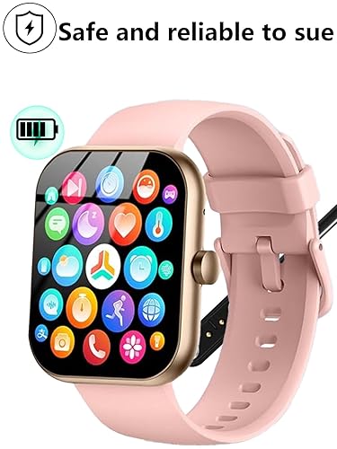 Miniatura 3 de Paquete de 2 para Motast Y66 Fitness Tracker Smartwatch Cable de carga USB magnético, cargador de cable de 2 pines para reloj inteligente.