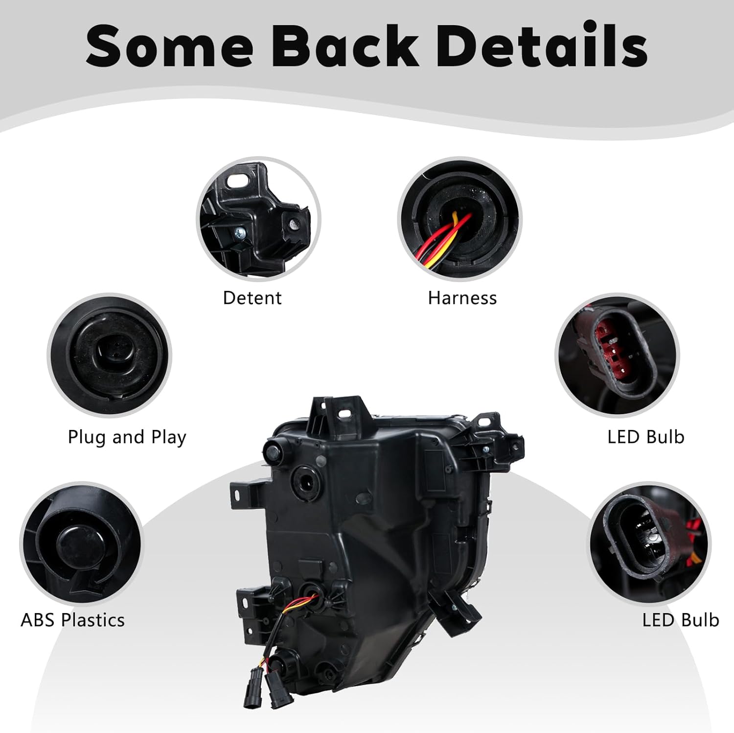 Daytime Running Fog Light For Mitsubishi Triton L200 2019-2021 Front Bumper Driving Turn Signal DRL Lamp Left&Right