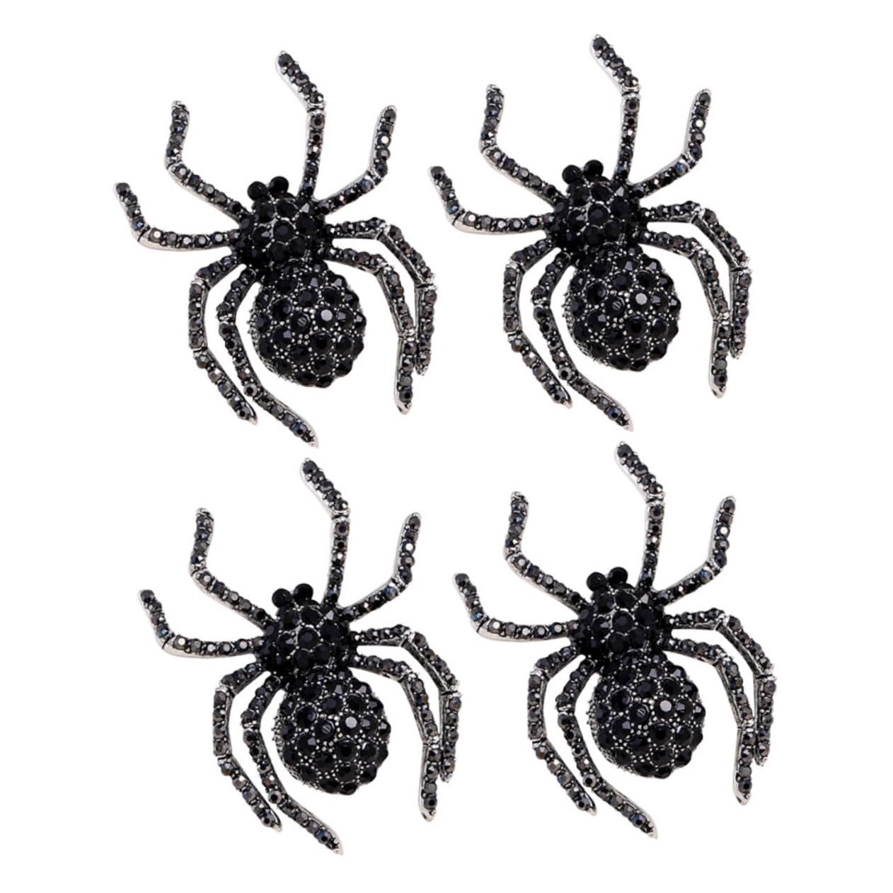 16pezzi Spilla Forma Di Ragno Di Spille Halloween Per Abbigliamento Sciarpe e Cappelli Accessorio Originale Per Uomini e Donne Resistente e Durevole Design Creativo Per Tocco Unico