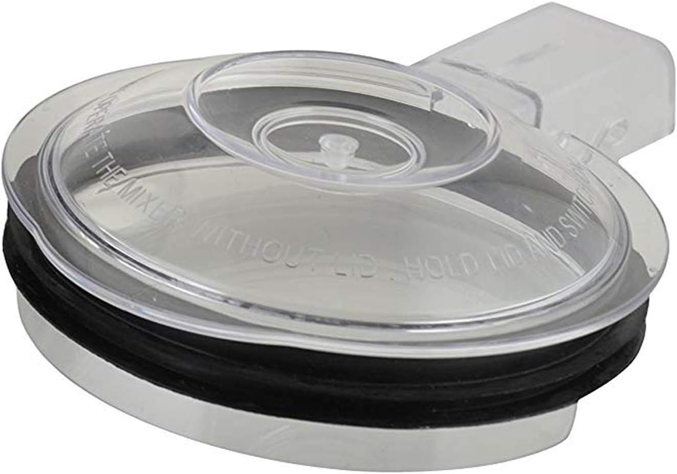 PARDZWORLD Chutney Jar Lid or Cap & lid Gasket Suitable for Panasonic New Series Mixer Chutney Jars (Color: Lid-Transparent, Rubber-Black) Match & Buy.