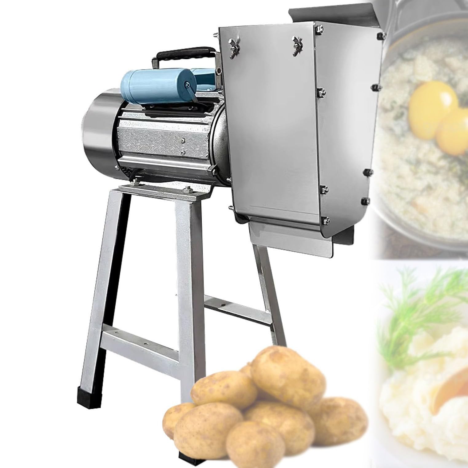 Kartoffelpresse Und -Stampfer, 1100-W-Kartoffelpresse-Schleifscheibe, Leistung Guter Geschmack, FüR Restaurant, KüChe, Babynahrung Und GemüSepüRee