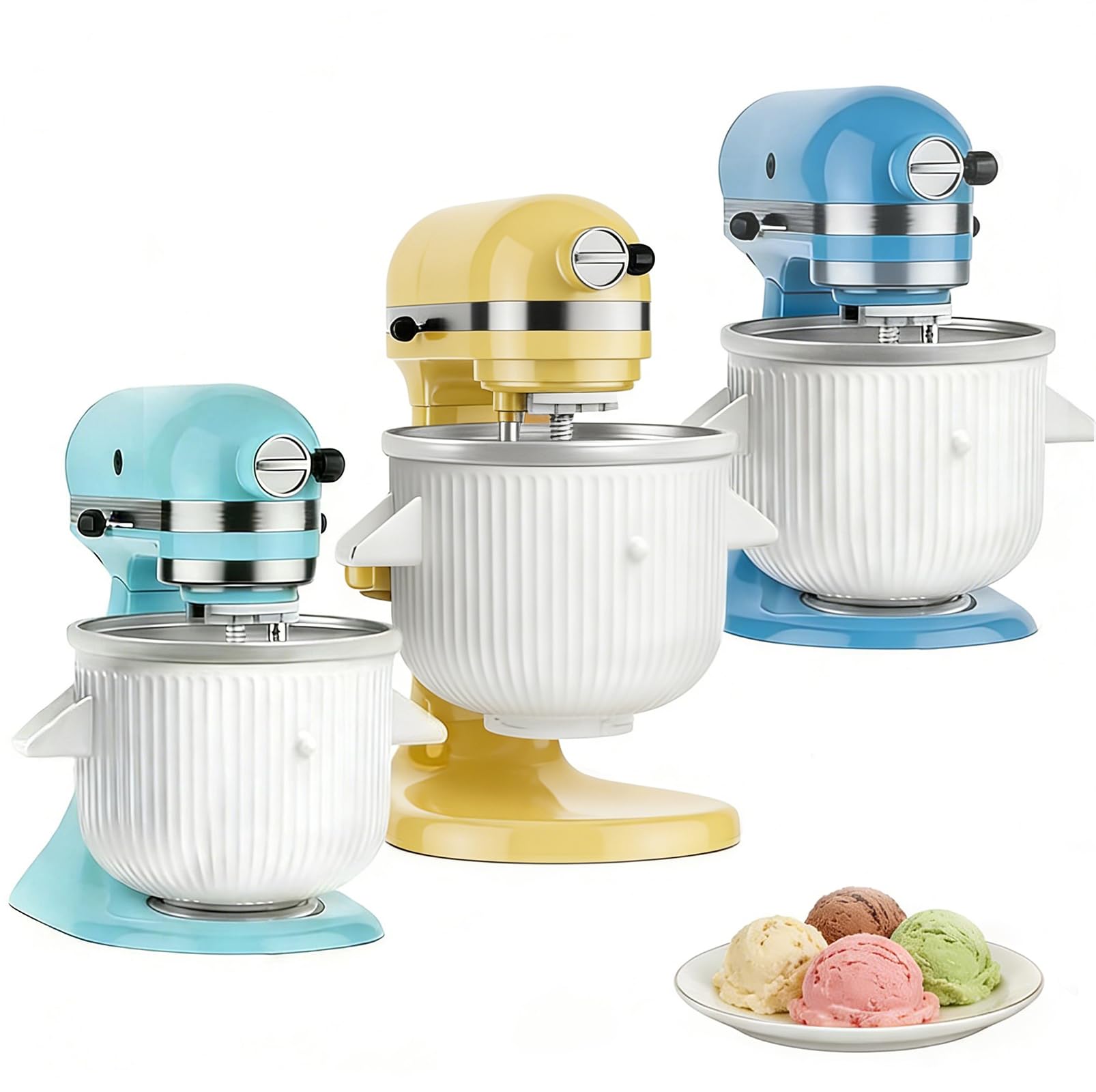 Amazon.com: FOKIEE Ice Cream Maker Attachment for KitchenAid 4.5