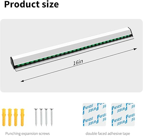 Miniatura 6 de Soporte para Tickets de Restaurante, Riel de Exhibición Deslizante para Recibos de Órdenes de 1618242830", Estante de Cheques para Cocinas