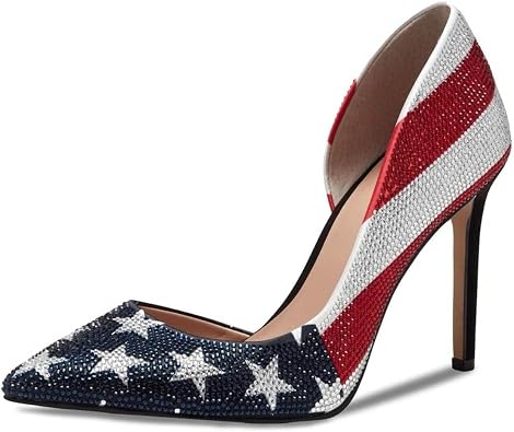 FSJ Women Formal Dress Shoes Pointed Toe DOrsay High Heels Sexy Stiletto Versatile Office Wear Pumps Size 4-15 US