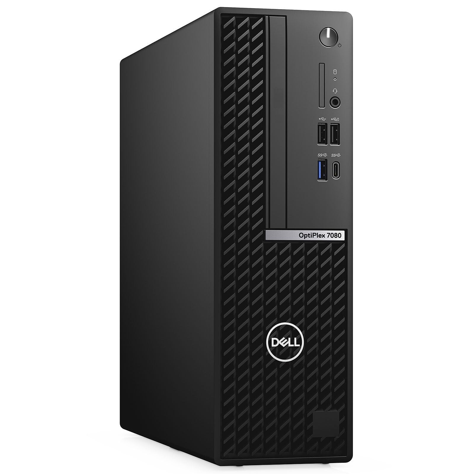 Ordenador de sobremesa Dell OptiPlex 7080 SFF, procesador Core i7-10700, memoria RAM 16 GB, disco SSD de 512 GB, Win 11 Pro (reacondicionado)