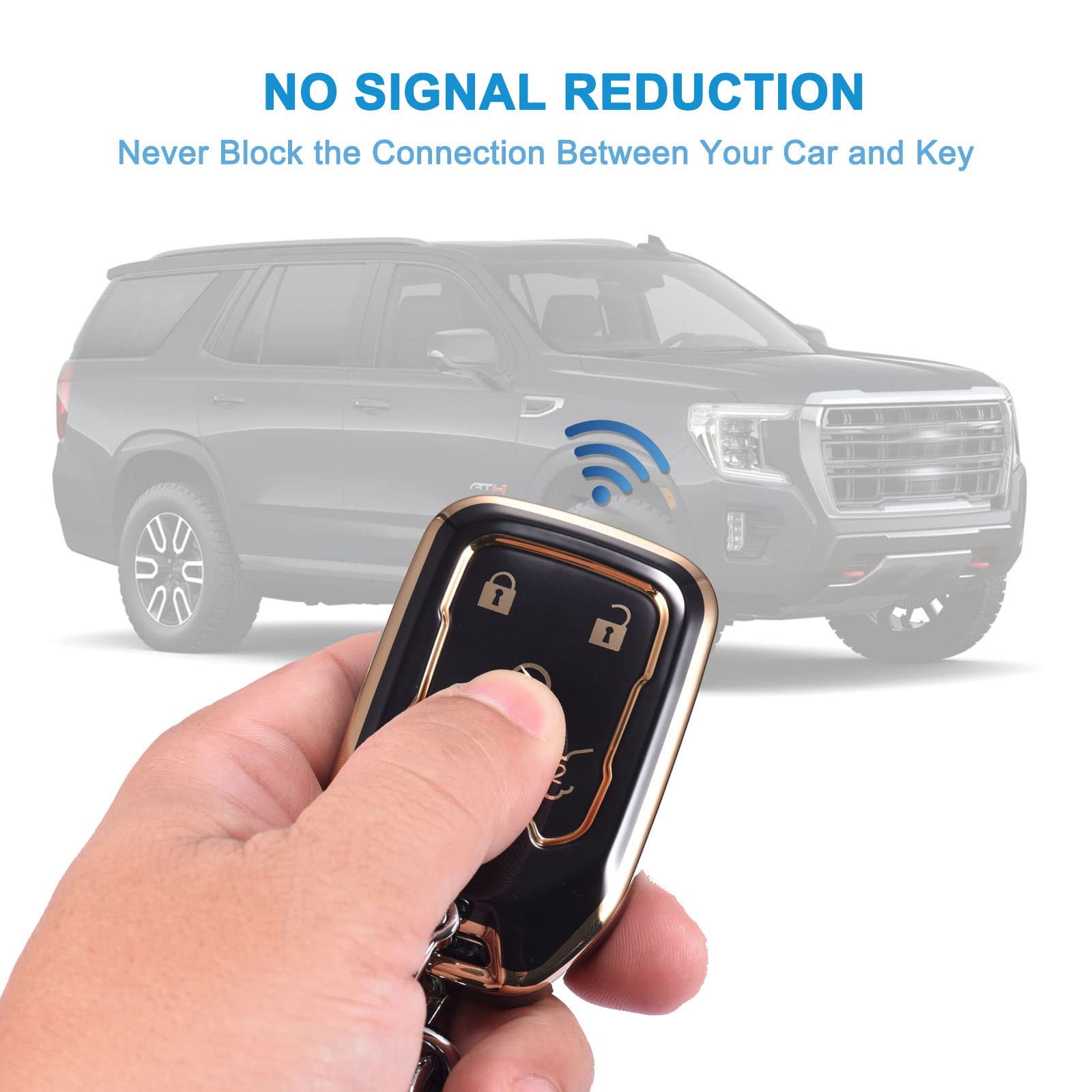 2 Fundas Para Llavero Inteligente Compatible Con Chevy Tahoe | Meses