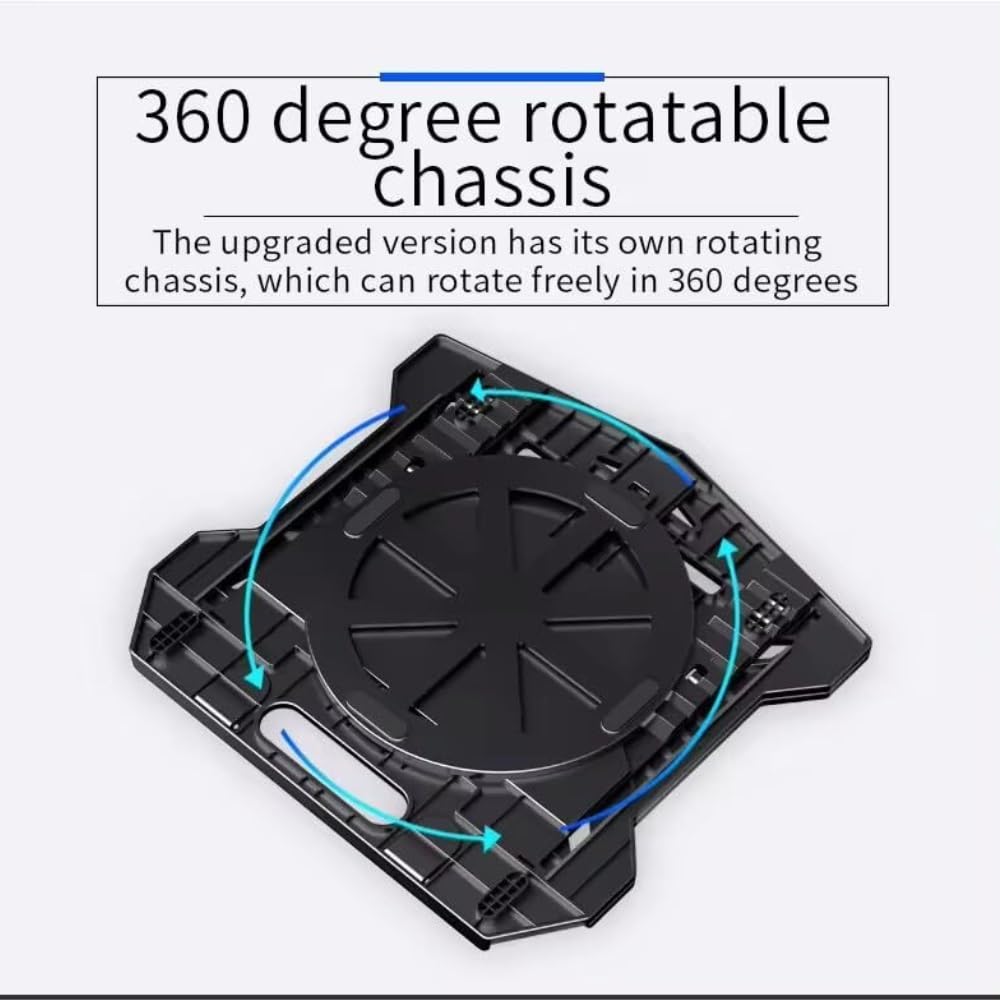 Base di raffreddamento da Gaming Supporto For Laptop For Regolabile A 360° Con Fori Di Ventilazione per PC Notebook