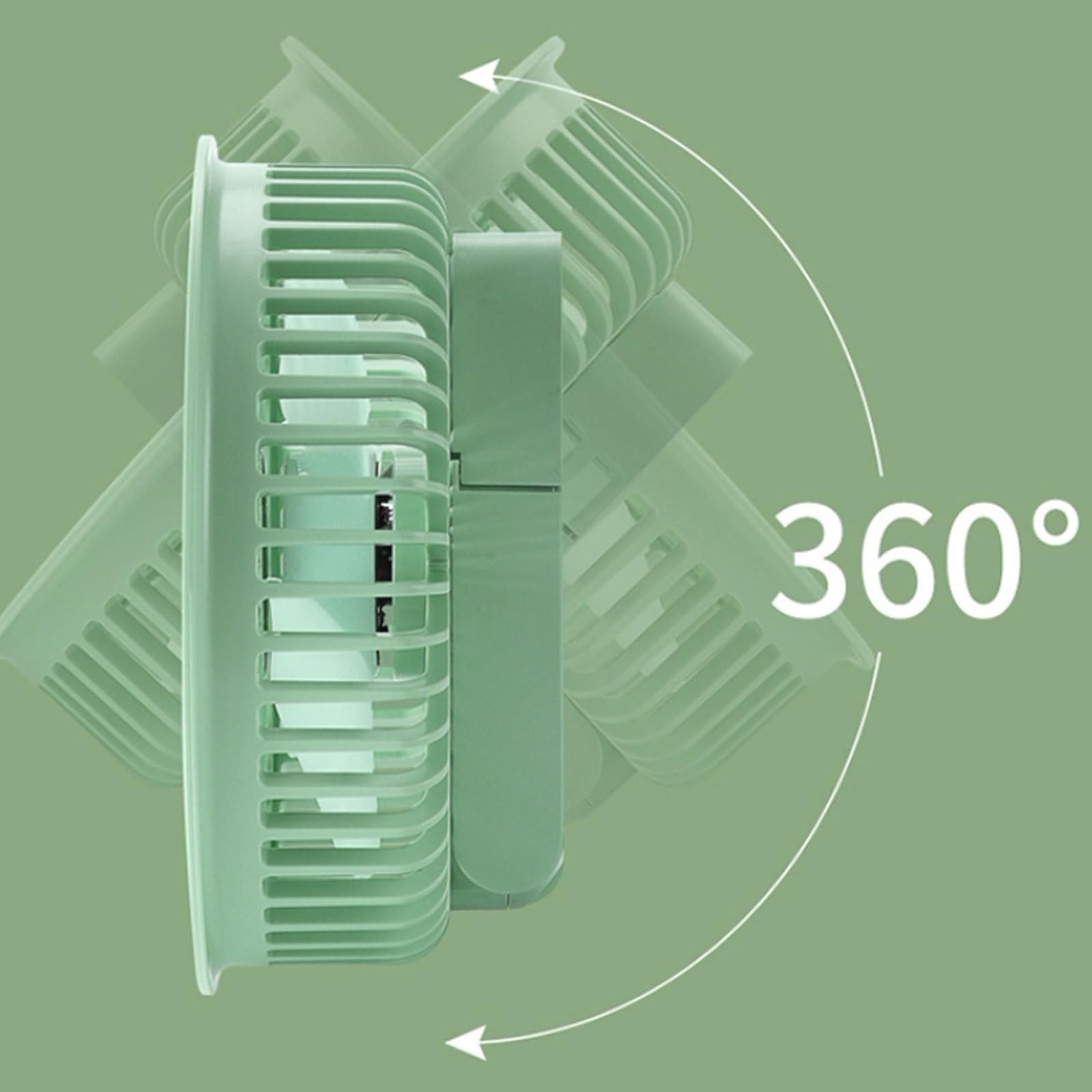 Ventola Portatile Mini Ripiegabile Ventola Portatile Ricaricabile Ventola Portatile silenziosa Ventola Portatile Regolabile