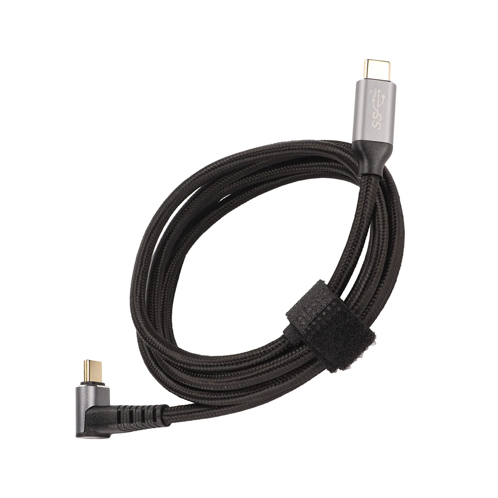 F FABOBJECTS® 90 Degree USB C Cable, 10Gbps High Speed Rate Gold Plated Process 4K 60Hz Right Angle USB C Extension Cable for Tablet for Entertainment for Study for Phone (150cm) (B0CY1N4PQ7) Amazon Price History, Amazon Price Tracker
