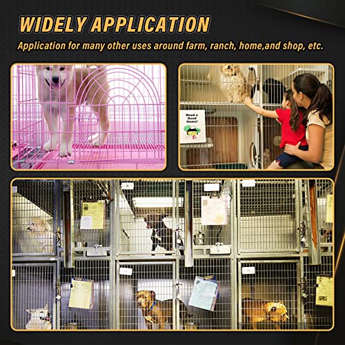 Naoedeah 900Pcs Rabbit Chicken Wire Cage Clips With Fence Pliers Hog Rings And Pliers Snap-Ring Pliers Wire Clamp Tool Fasten Clips Buckle Pliers For Building Installation Wire Cage Pet Bird Quail #TOP7