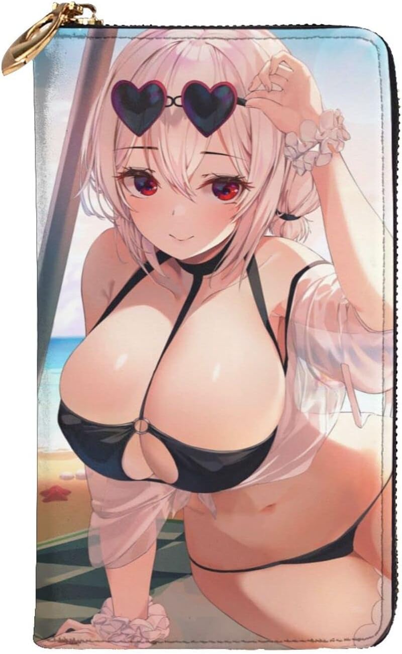 [RFSHOA] 財布 シリアス アズールレーン メンズ 長財布 大容量 カード十二枚収納 多機能 小銭入れ 札入れ ウォレット 革