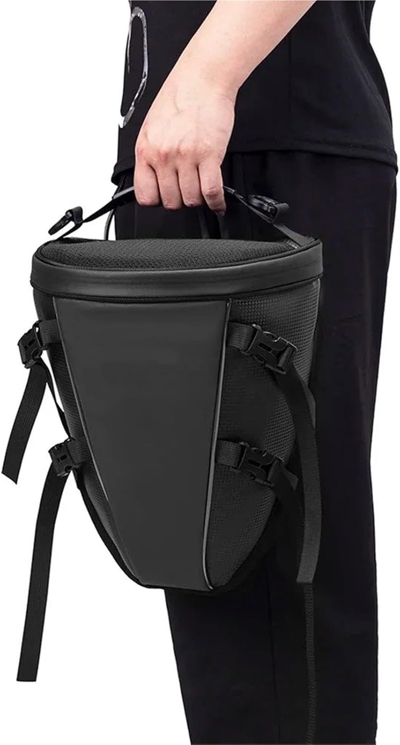 防水バイク後部座席バッグ 大容量 多機能 クロスボディバッグ バイクテールサドルバッグ アウトドア サイクリング用 バイク バッグ