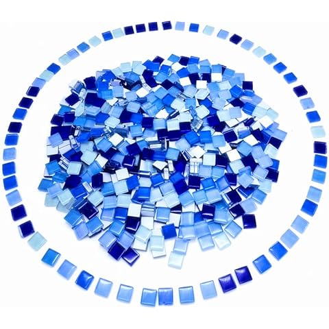 Hozzwhoo 500G Assorted Colour Mosaic Tiles Cover