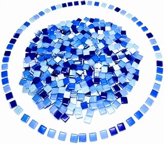 26 Blue Bathroom Ideas That Feel Fresh and Serene 100 500G/ 1.1LB Bulk Crystal Mosaic Tiles, Assorted Color Opaque Mosaic Glas...