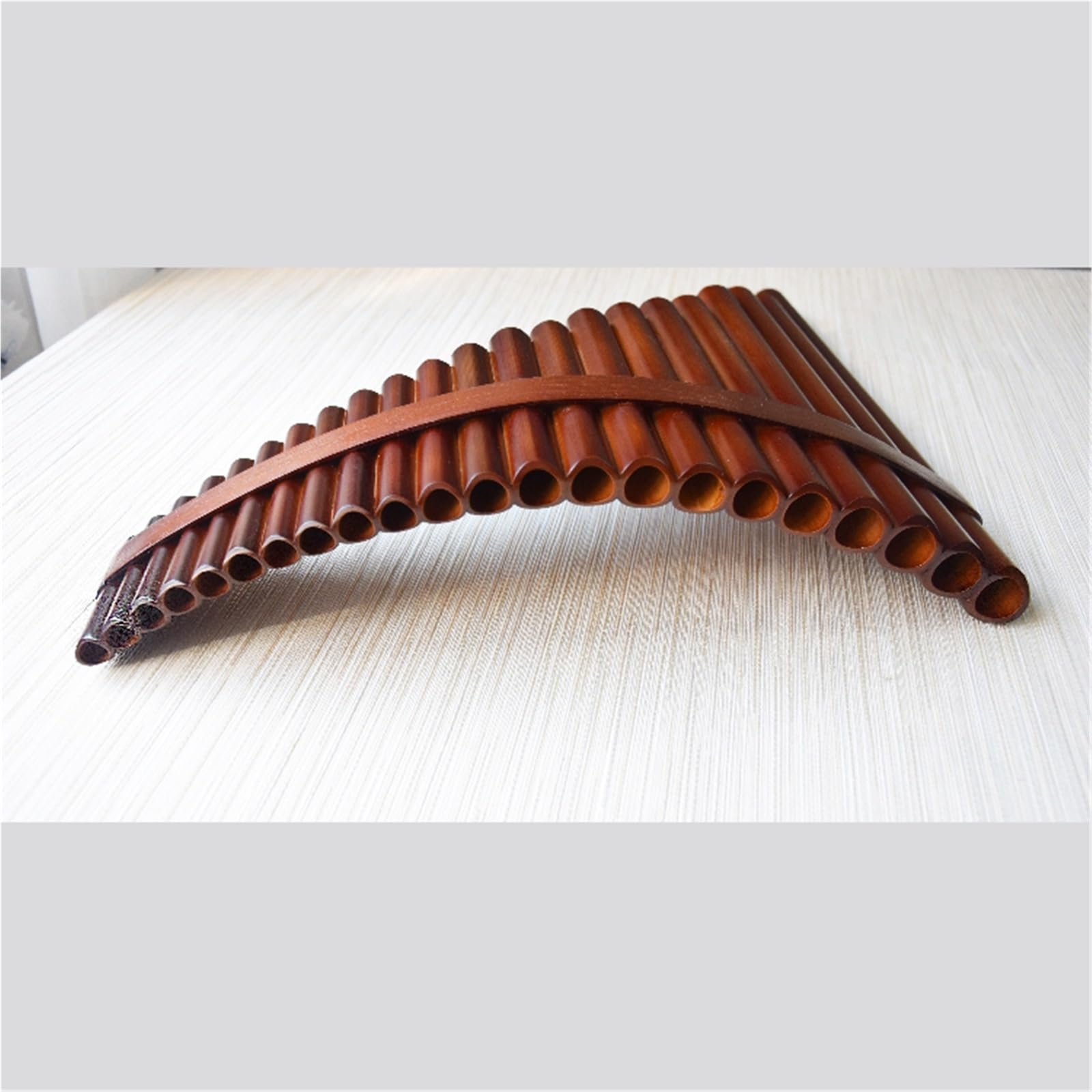 Pan Flute Instrument 22-pipe Pan Flute With Wooden Strips And Hoops G-tuned And C-tuned Professional Tuning(G,R)