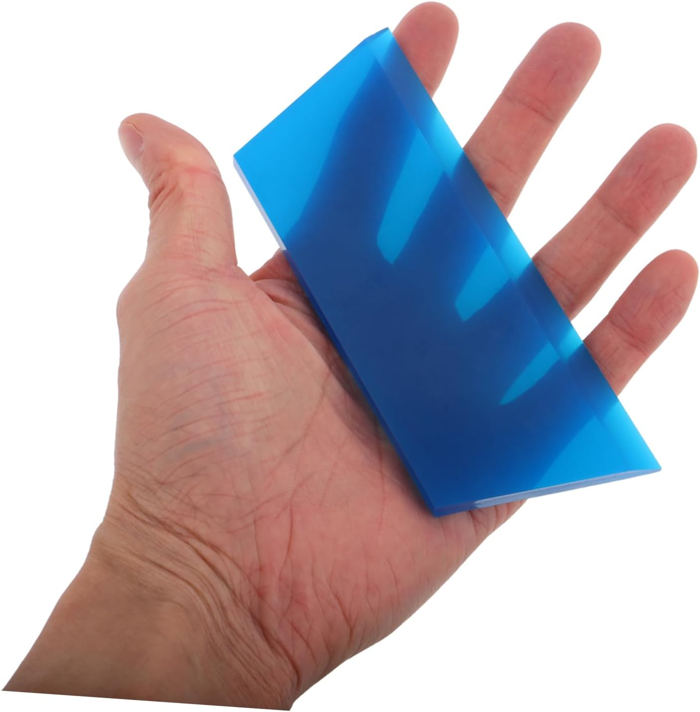 GLEAVI 3pcs Vinyl Squeegee Tool for Car Window Tinting Beef Tendon Material Versatile Use for Car Models for Dashboard and Door Applications Blue