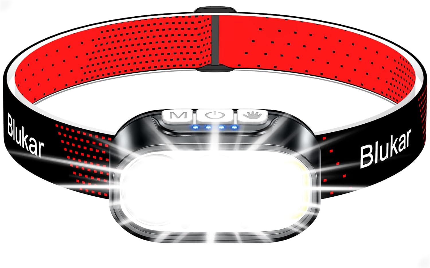 Die besten Stirnlampen für Abenteuer: Helles Licht für jede Gelegenheit 92 Blukar K9129 Stirnlampe 2000 lm
